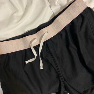 Black under armour drawstring shorts